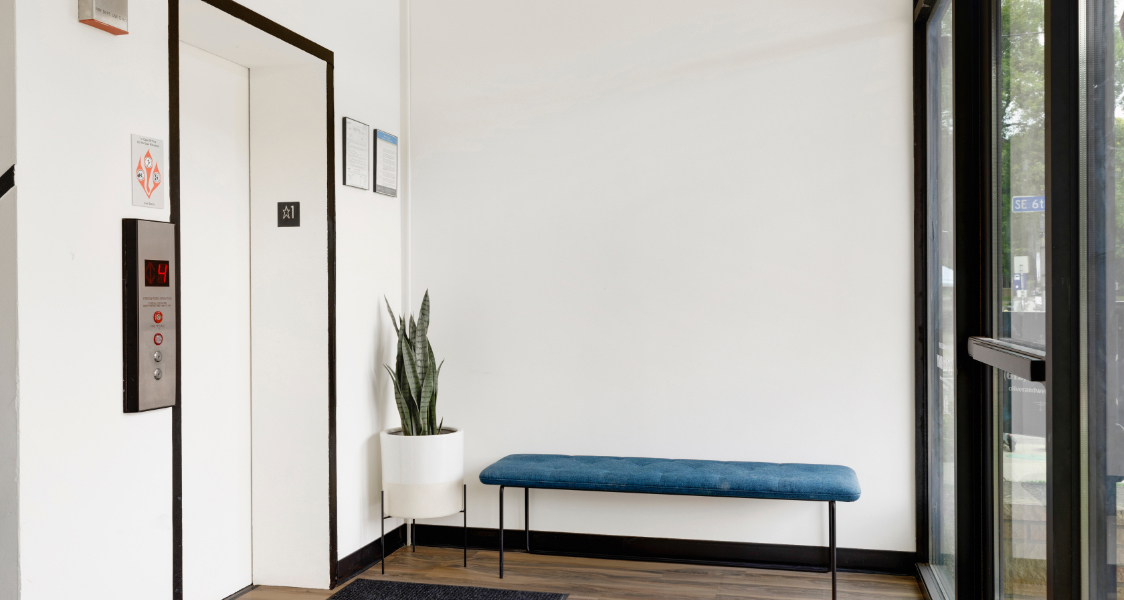 the building elevator