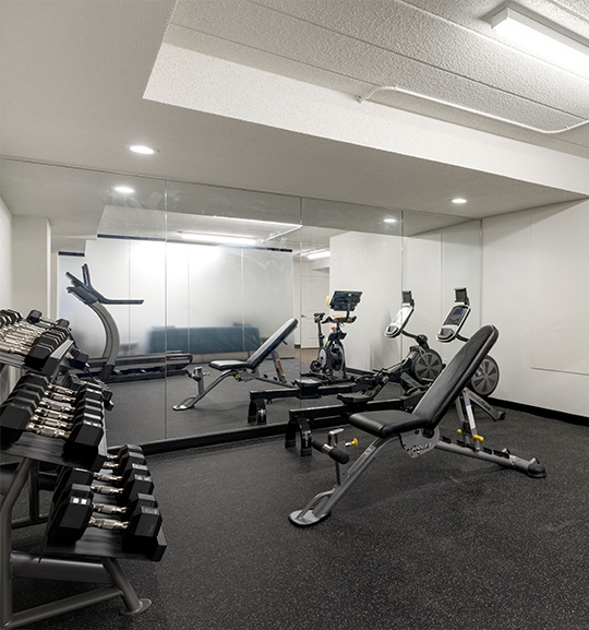 the oliver & wendell fitness center
